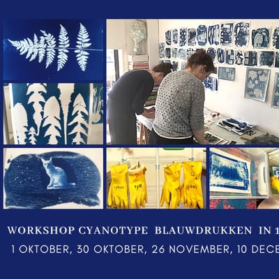Workshop Cyanotype blauwdrukken in 1 dag