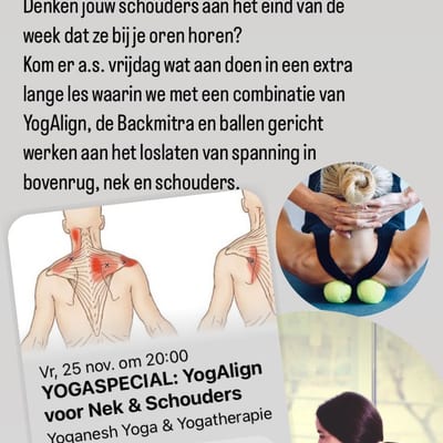 YOGASPECIAL Nek & Schouders