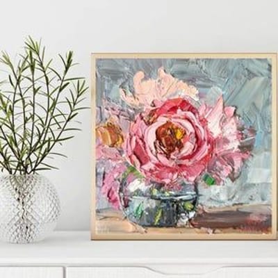 Acrylic painting - Palette knife workshop