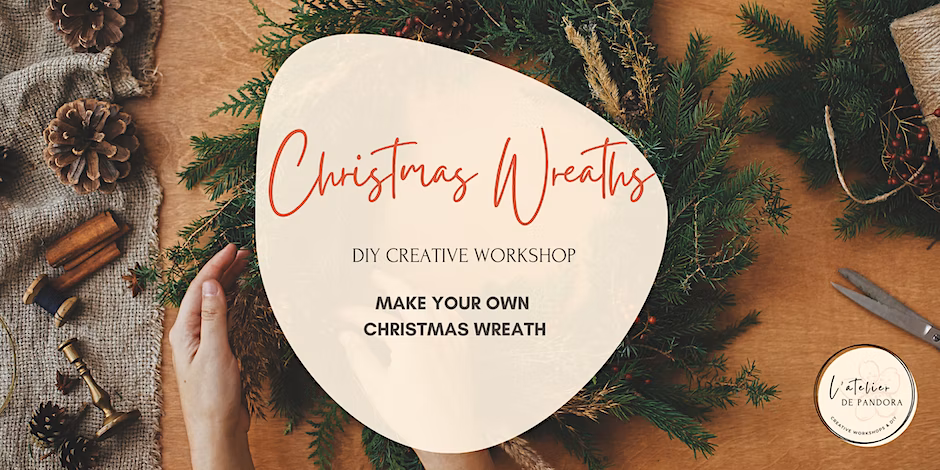 Christmas wreath DIY Workshop (Kerstkrans maken)
