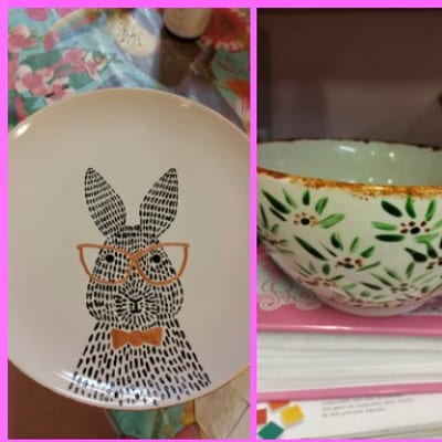 Workshop glas of aardewerk schilderen
