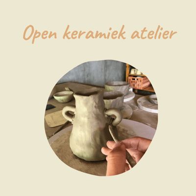 Open keramiek atelier