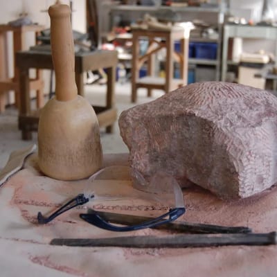 Cursus: Beeldhouwen in steen