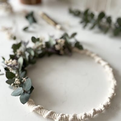Workshop: Macrame & Floral wreath
