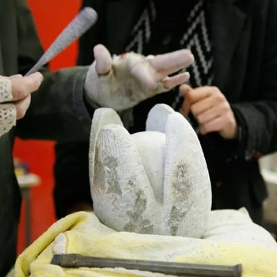 Cursus beeldhouwen in steen