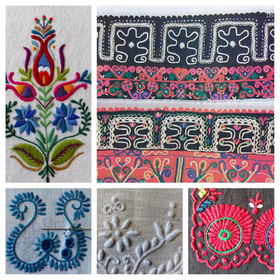 Zomerborduurworkshops Hongaars borduren