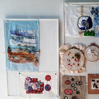 Wereldborduurdag/Open Huis Tree of Needlework