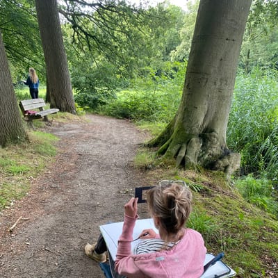 Zomertweedaagse Buiten tekenen & schilderen