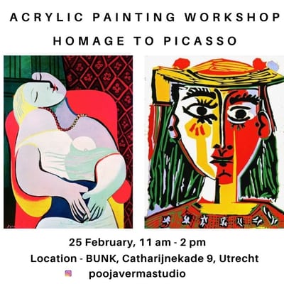 Acrylic Painting Workshop - Homage to Picasso