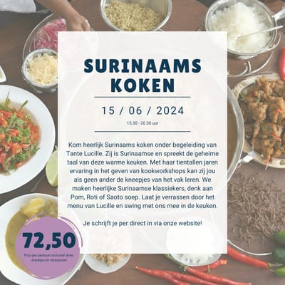 Surinaamse kookworkshop