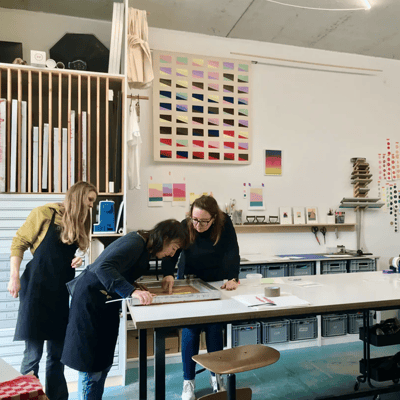 Workshop zeefdrukken