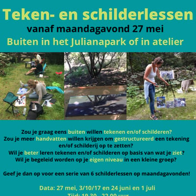 Schilder- en/of tekenlessen Julianapark