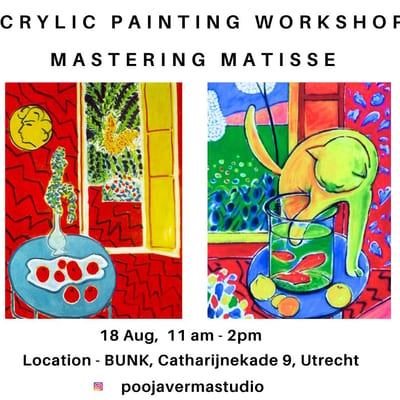 Acrylic Painting Workshop - Mastering Matisse