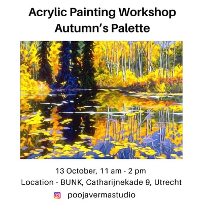 Acrylic Painting Workshop - Autumn's Palette