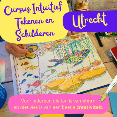 Cursus Intuïtief Tekenen en Schilderen