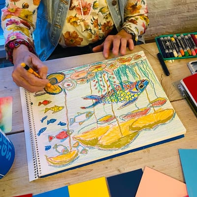 Cursus | Intuïtief Tekenen en Schilderen | Woensdag ochtend
