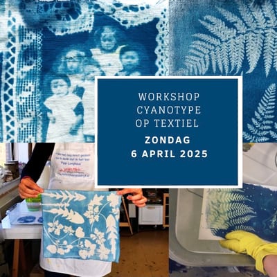 Workshop Cyanotype op textiel