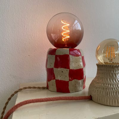 Lamp maken van keramiek