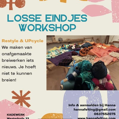 Losse eindjes  upcycle & restyle workshop