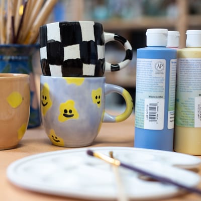 31 juli Workshop Pottery Painting @ Life’s a Peach