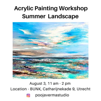 Acrylic painting Workshop - Summer Landscape