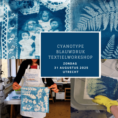 Workshop Cyanotype op textiel