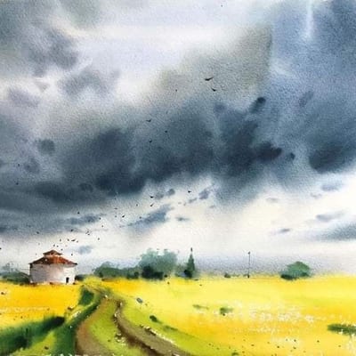 Atelier Route Watercolour Painting Workshop - Countryside Landscape
