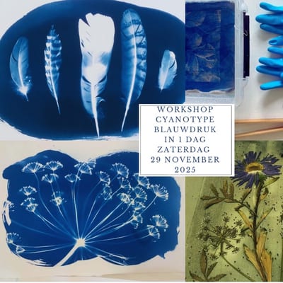 Workshop Cyanotype blauwdrukken in 1 dag