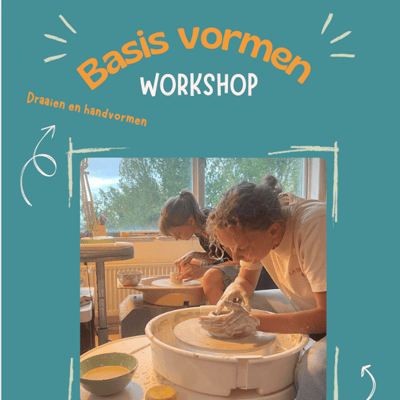 Workshop basis vormen met klei