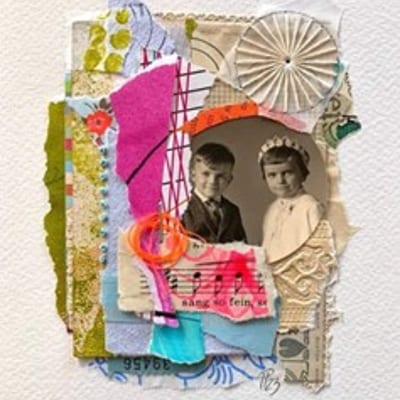 De wereld in detail collage workshops door Marit Snepvangers