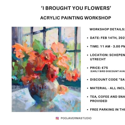 Valentine's Special - Acrylic Painting workshop
