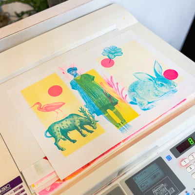 Riso print beginners workshop