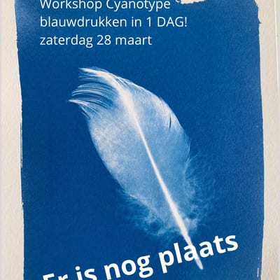 Workshop Cyanotype in 1 DAG!