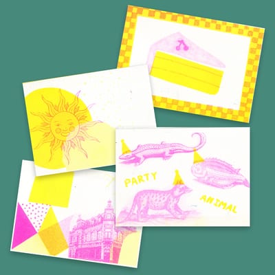 Risoprint kaarten workshop