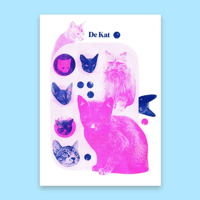 Riso print poster workshop