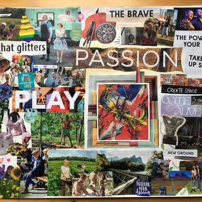 Let Yourself Play - Intuitive Collage Workshop