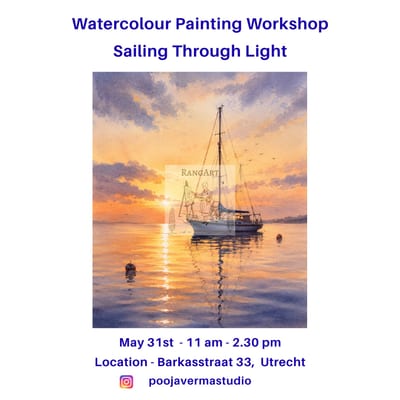 Sailing through Light - Watercolour Painting Workshop