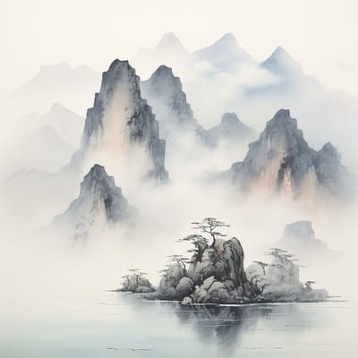 Chinese landschappen schilderen